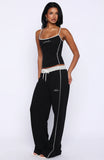 Pure Attraction Track Pants Black