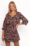 Kealan Dress Black Floral