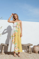 Marlia Maxi Dress Yellow Poppy