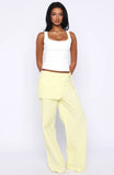Off Beat Pants Lemon