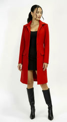Align Tailored Front Button Peacoat Red