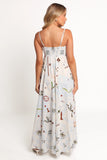 Emmeline Maxi Dress Blue Floral