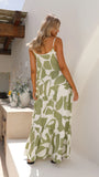 Bandit Maxi Dress Sage Print