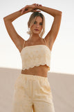Clementine Pant Set Honeysuckle Yellow