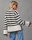 Dont Mind Me Striped Knit Sweater