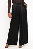 Joyce Wide Leg Pant Black