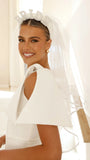 Bride To Be Veil White