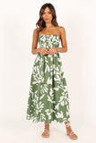 Payton Midi Dress Khaki