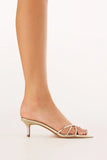 Jupiter Heels Gold Shine