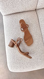 Balton Mule Heel Sugar Brown Natural