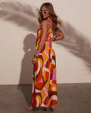 Adina Abstract Printed Jumpsuit