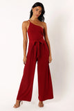Leyton Jumpsuit Burgundy