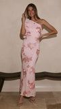 Darlee Maxi Dress Blush Pink Floral