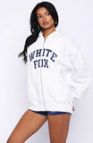 Starting Fresh Zip Front Hoodie Grey Marle