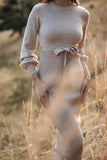 Helena Dress Beige