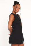 Amanda Vest Top Black