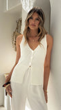 Solene Top White