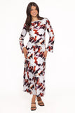 Deidre Maxi Dress Blurred Floral
