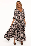 Kelda Dress Black Augusta Print