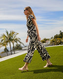 Doreen Pocketed Tie Waist Jumpsuit