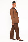 Trina Tailored Pant Brown