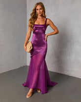 Emberline Fishtail Hem Maxi Dress