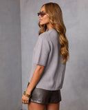 Cafe Crewneck Sweater