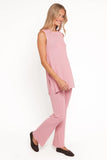 Silvie Knitted Set Rose