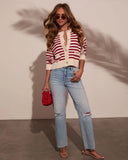Kindred Coast Striped Knit Sweater