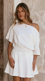 Aleski Mini Dress White