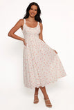 Auguste Midi Dress Ditsy Heart