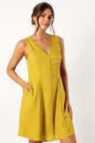 Rubes Mini Dress Mustard
