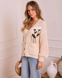Bellarose Embroidered Floral Cardigan