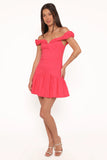 Lily Mini Dress Berry
