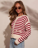 Kindred Coast Striped Knit Sweater