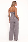 Abbott Pants Brown Gingham
