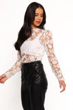Grayso Top White