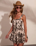 Desert Muse Abstract Print Romper