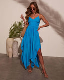 Waymar Asymmetric Maxi Dress