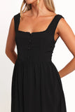 Melrose Midi Dress Black