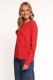 Abner Cardigan Red