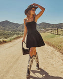 Alisah Fit and Flare Mini Dress