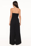 Rois Strapless Jumpsuit Black