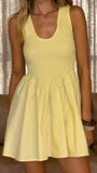 Amira Mini Dress Yellow