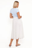 Sinead Eyelet Maxi Skirt White