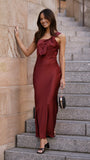 Greta Maxi Dress Wine