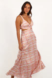 Sydney Maxi Dress Sunset Check