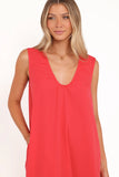 Laurita Maxi Dress Red