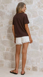 Aria Tee Chocolate