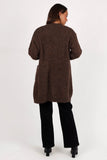 Callan Long Cardigan Brown